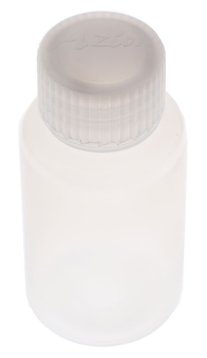 Laboratorní láhev, délka: 82mm, kapacita: 60ml, průměr: 40mm, 40 (Dia.) x 82mm, PP, typ hrdla: Široký krk, typ láhve: