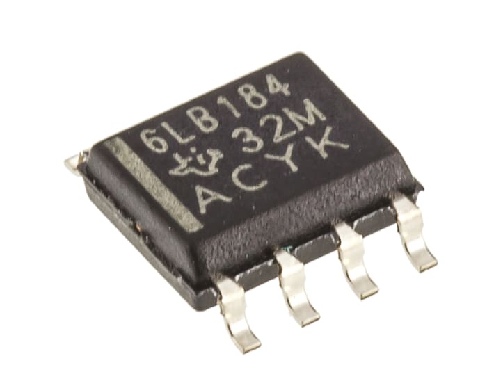 Texas Instruments SN65LBC184D 1-Channel Line Transceiver, Differential, Non-Inverting, 8-Pin SOIC