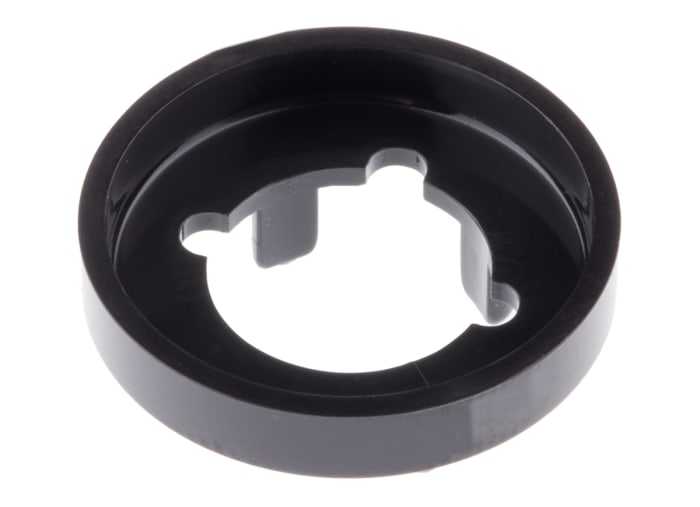 RS PRO Black Nut Cover