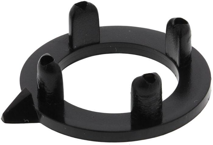 RS PRO Black Pointer Knob