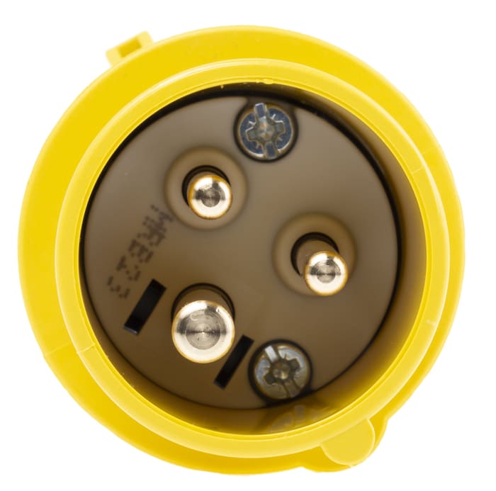 247RG MENNEKES | Conector de potencia industrial Macho, Formato 3P