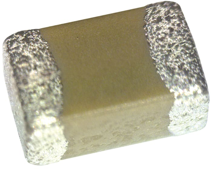 Vícevrstvý keramický kondenzátor MLCC, řada: Standard 100nF ±10% X7R dielektrický , SMD 50V dc, 0805 (2012M) AVX, 2.01