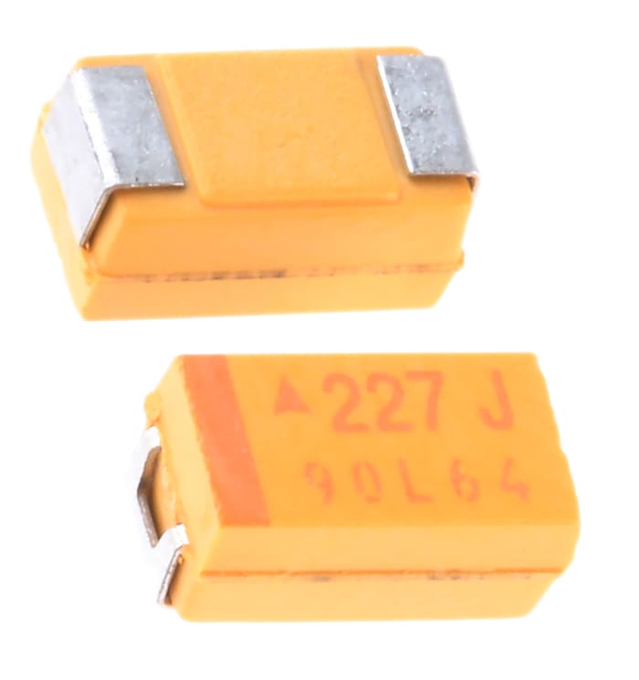 KYOCERA AVX 220μF MnO2 Tantalum Capacitor 6.3V dc, TAJ Series