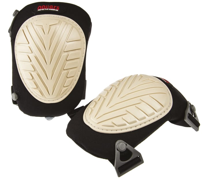RS PRO Black Anti Slip Nomar Adjustable Strap Knee Pad