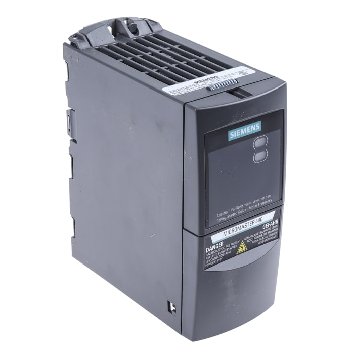 6se6440 2ab17 5aa1 Siemens Siemens Inverter Drive 1 Phase In 0 550hz Out 0 75 Kw 230 V Ac 8 2 A Micromaster 440 465 9987 Rs Components This system has been introduced for the systematic classification of goods all over the world. rs components