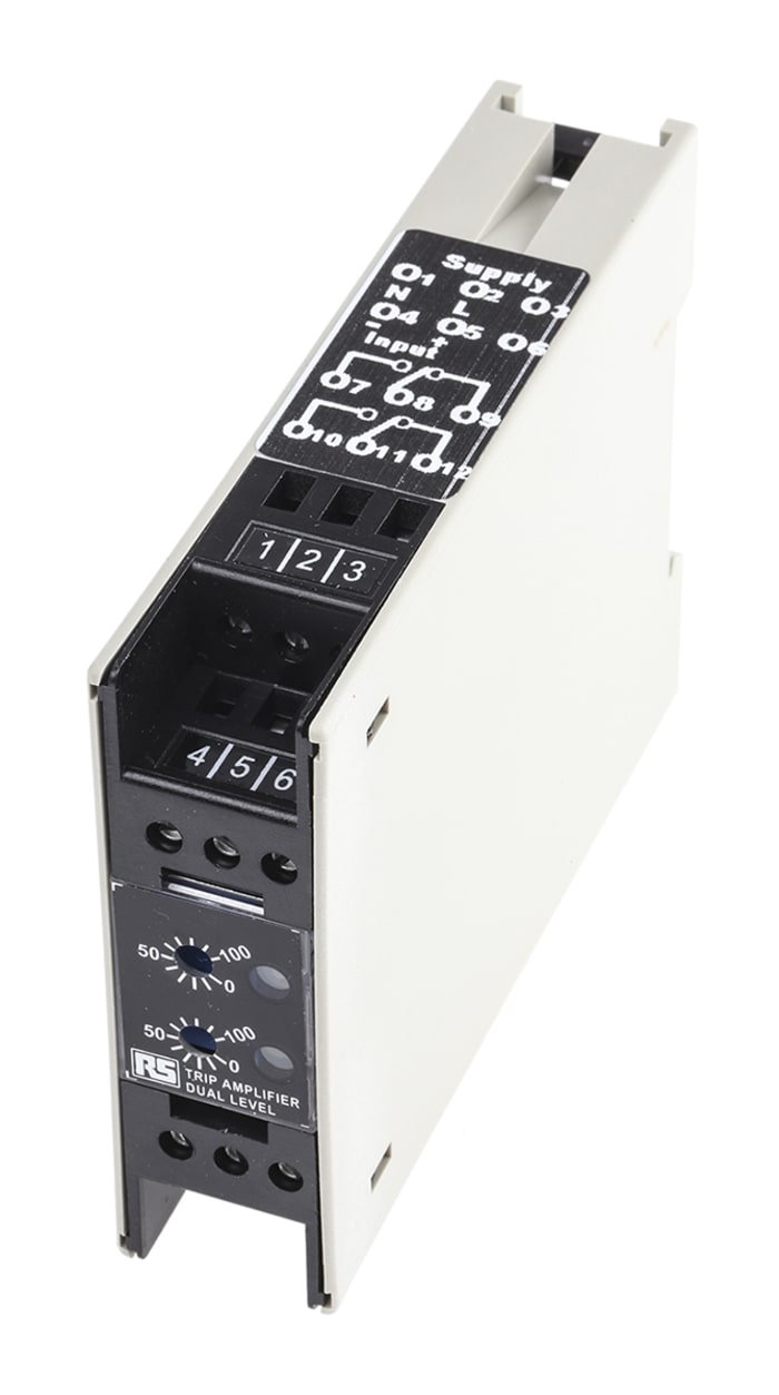 RS PRO Signal Conditioner, Current, Voltage Input, Current Output, 115V ac Supply