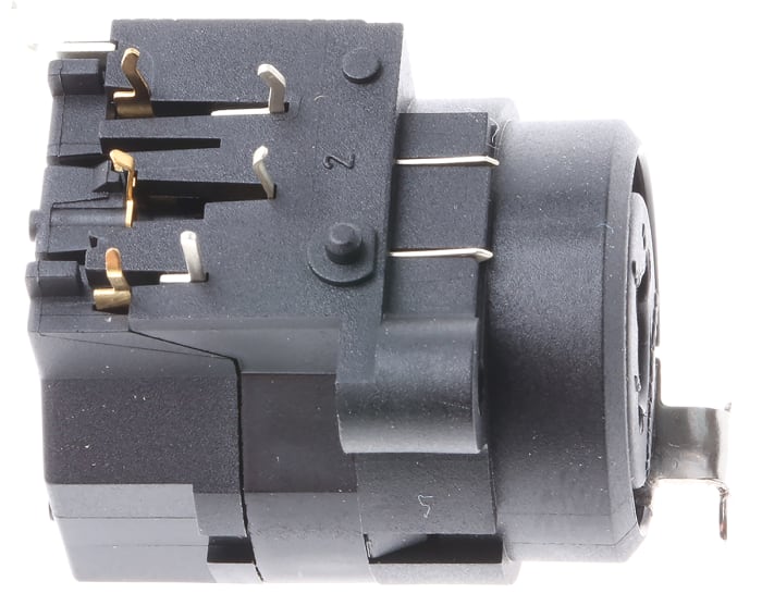 NCJ6FI-H Neutrik | Neutrik Through Hole XLR Connector, Right Angle
