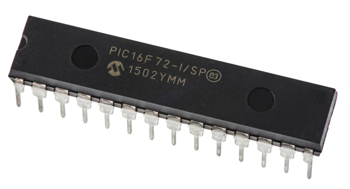 PIC16F72-I/SP Microchip | Microchip PIC16F72-I/SP, 8bit PIC
