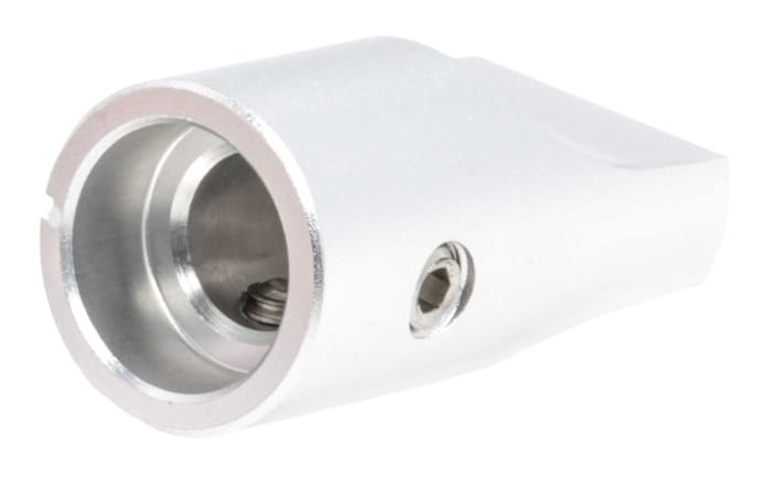 RS PRO 12.7mm Silver Potentiometer Knob for 6mm Shaft