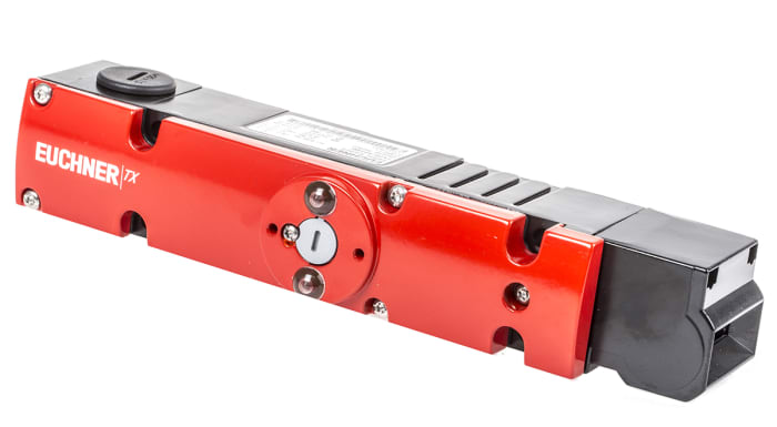 Interruptor de bloqueo por solenoide Euchner TX2, 24V ac/dc, Alimentar para desbloquear, IP67