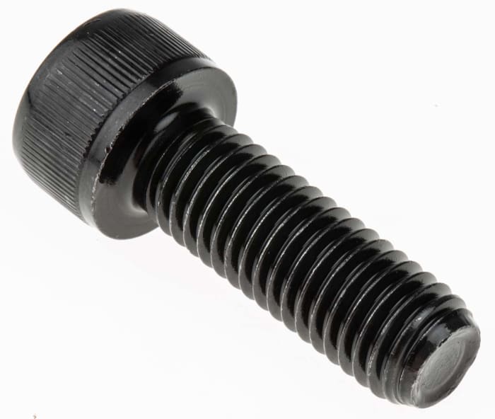 Šroub s vnitřním šestihranem, Ocel, M10, délka: 30mm, Černá, v odpovídající barvě 1.5mm