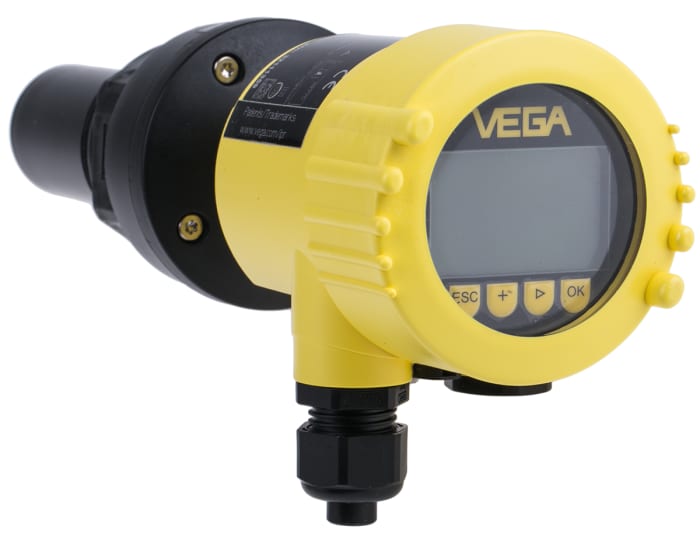 Vega VEGASON 61 Series Ultrasonic Level Probe, Plastic Body