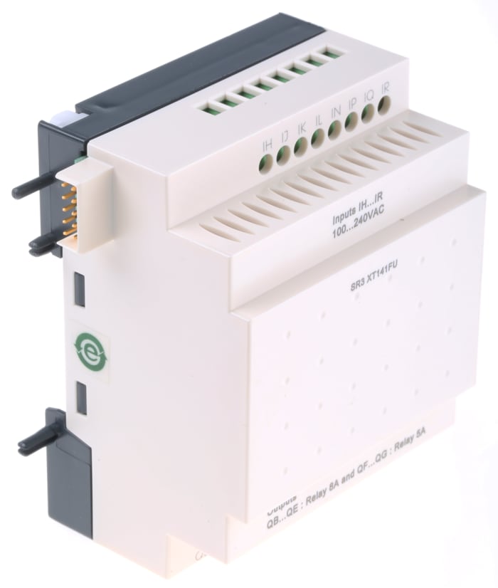 Schneider Electric Zelio Logic Series I/O module for Use with Zelio Logic Modules, 100 → 240 V ac Supply, Relay