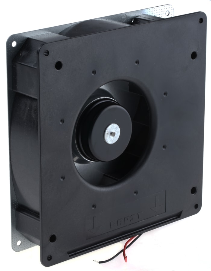 ebm-papst RG 125 N Series Centrifugal Fan, 12 V dc, 87.5m³/h, DC Operation, 180 x 180 x 40mm