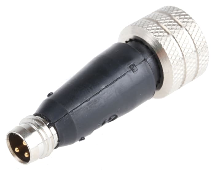 Brad from Molex Straight Circular Connector Adapter 3 M8 Female 5 M12 Female