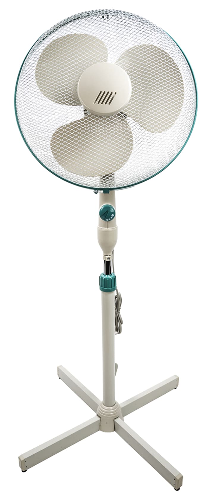 RS PRO Pedestal Fan 400mm blade diameter 3 speed 230 V with plug: Type G - British 3-pin