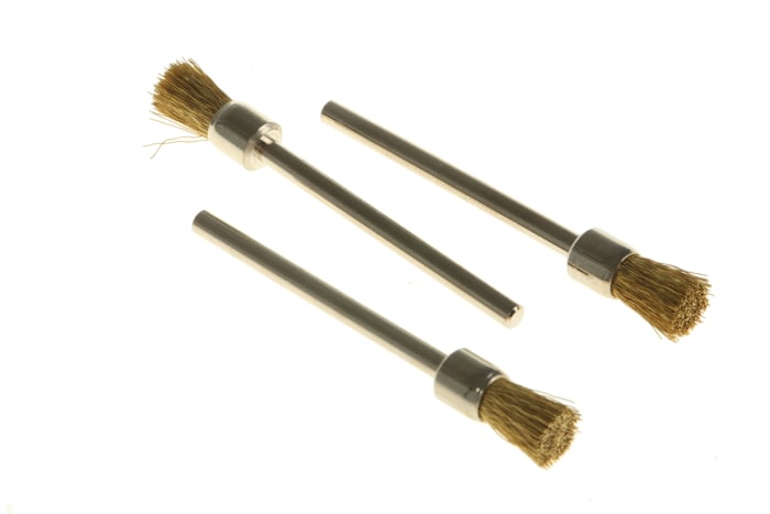 RS PRO Brass Wire End Brush, 1200rpm