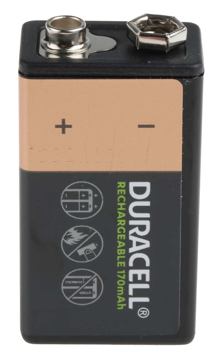 Duracell Recharge Ultra 9V 170 mAh (par 1) - Pile et chargeur DURACELL sur