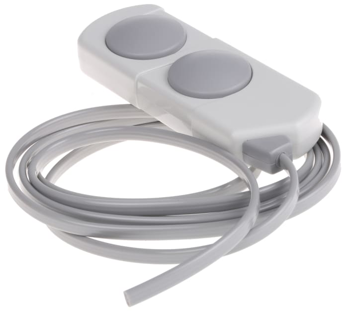 Herga 6450 Series Push Button Switch, Momentary, Panel, IP67 250 V