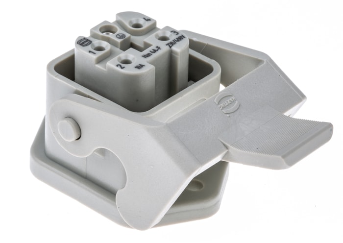 HARTING Panel Kit, 4 + PE Way, 10A, Female, Han A, 230 → 400 V