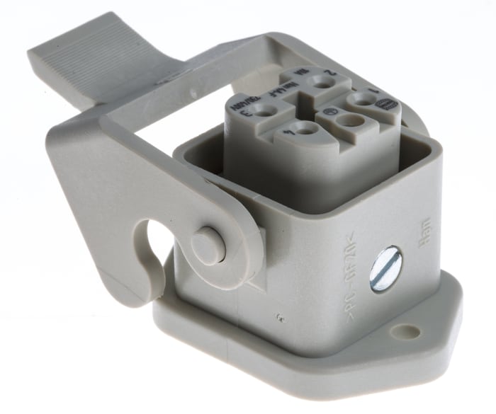 09200030320+09200042711 HARTING HARTING Panel Kit, 4 + PE Way, 10A