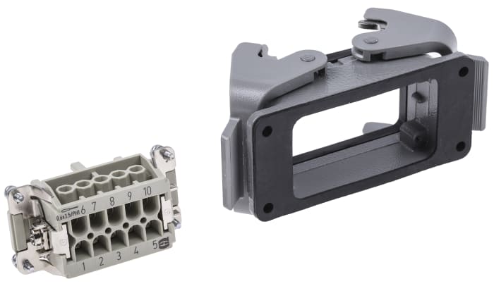 09300100301+09330102701 HARTING | HARTING kit contents: Housing, Insert ...
