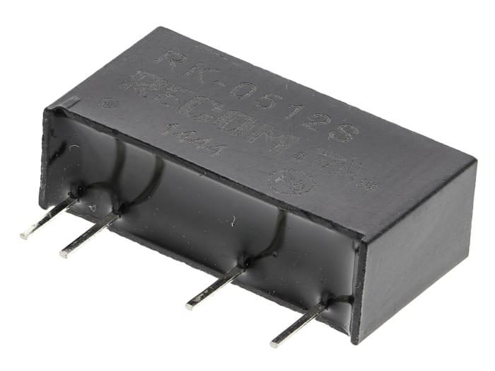 Convertidor dc-dc 1W, Salida 12V dc, 84mA