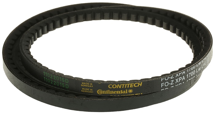 Courroie Contitech CONTI FO-Z, Section XPA, long primitive : 1700mm, long int: 1655mm, long ext : 1718mm