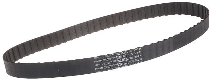 Correa síncrona Contitech de Caucho, 72 dientes con paso de 12.7mm, dim: 914.5mm x 25.4mm