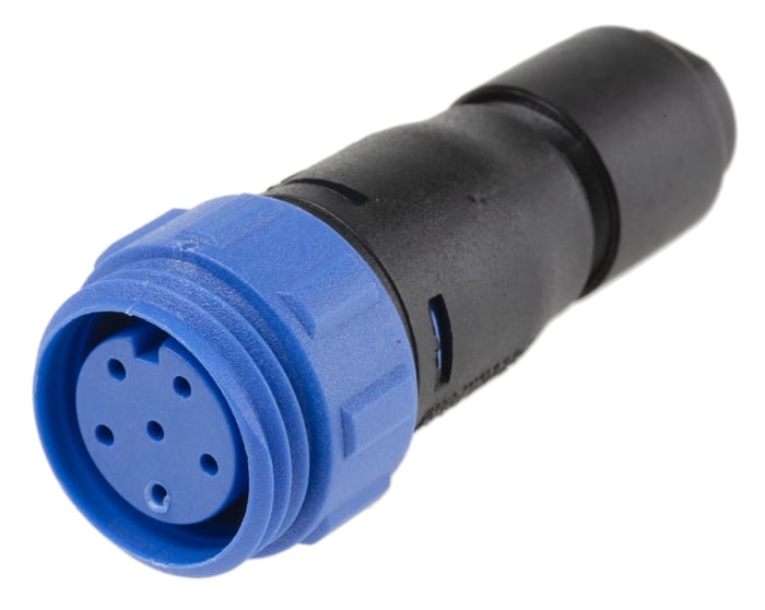 Bulgin Circular Connector, 6 Contacts, Cable, Miniature Connector, Socket, Female, IP68, Buccaneer 400 Series