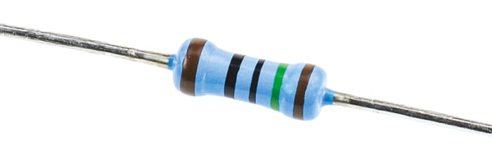 Vishay MBB0207 Series Axial Thin Film Fixed Resistor 150Ω ±1% 0.6W ±50ppm/°C