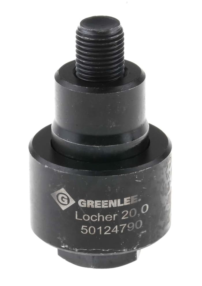 Greenlee Punch and Die Tool, 20.0mm, Circular, Hand Operation