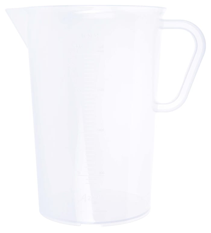 RS PRO PP 2L Laboratory Jug