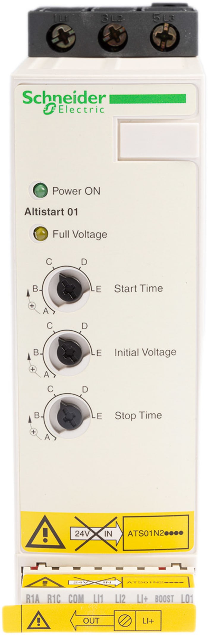 Schneider Electric Altistart 01 Soft Starter, , 11 kW, 415 V ac, 3 Phase, IP20