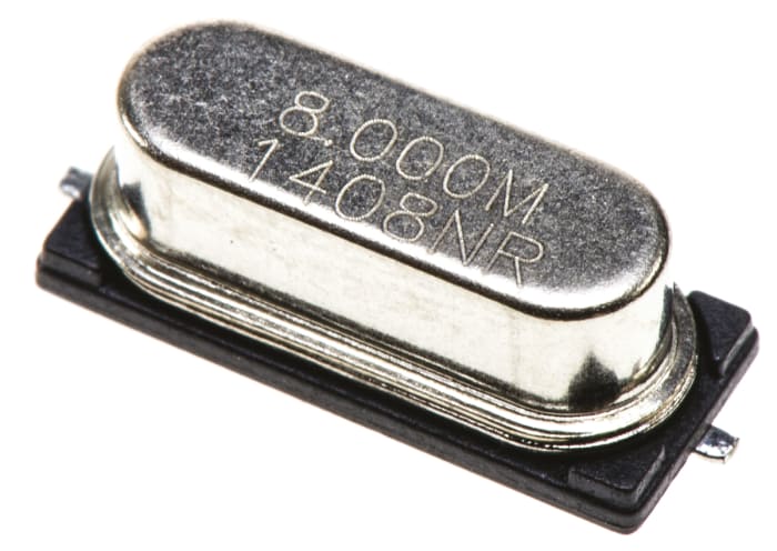 IQD 8MHz Crystal ±30ppm HC-49-4H-SMX 2-Pin 11.05 x 4.7 x 4mm