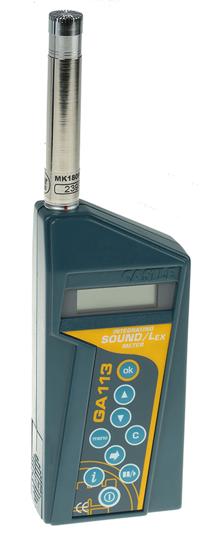Castle GA 113 Sound Level Meter, 35dB to 140dB, 20kHz max