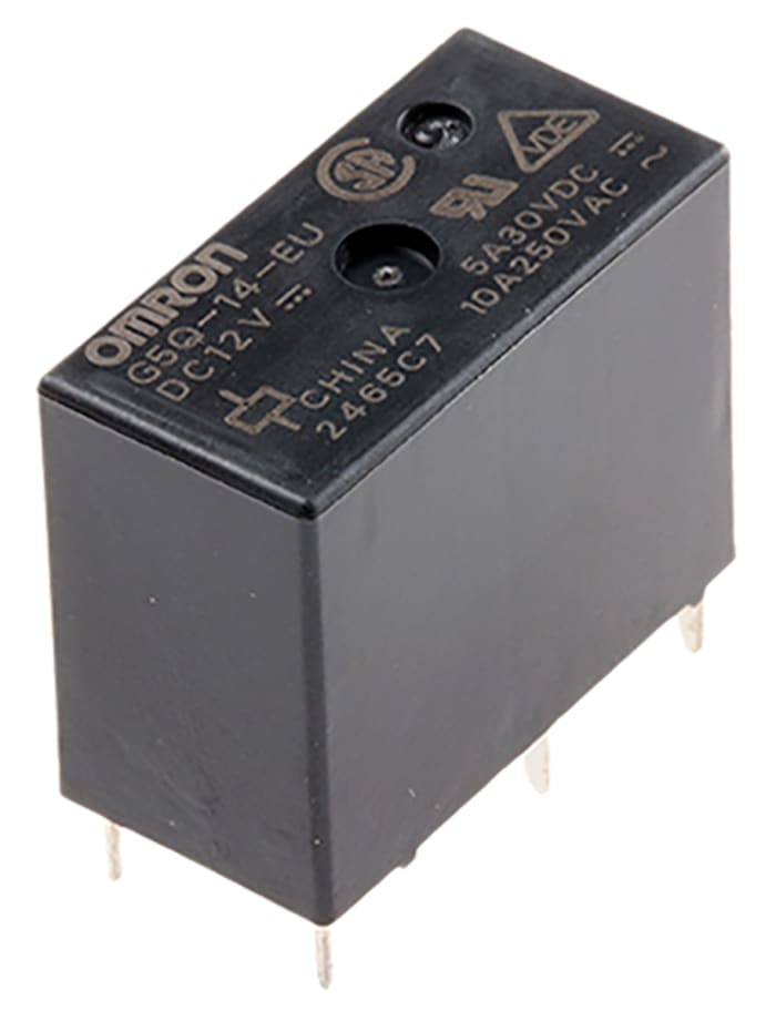 G5Q-14-EU DC12 (TY) Omron | Omron PCB Mount Power Relay, 12V