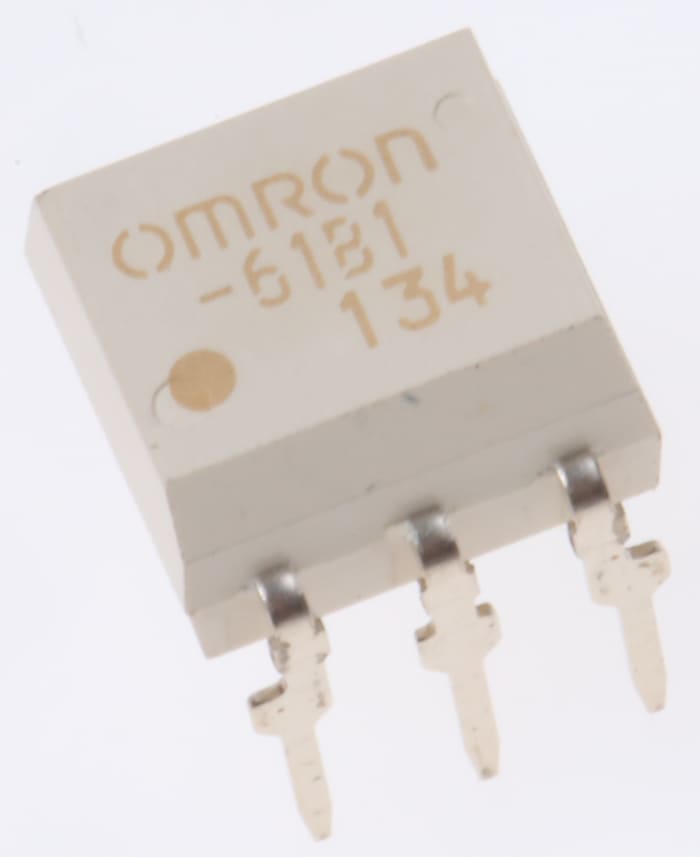 Omron G3VM Series Solid State Relay, 0.5 A Load, PCB Mount, 60 V ac Load, 1.3 V Control