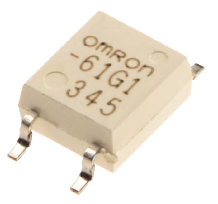 Omron G3VM Series Solid State Relay, 0.4 A Load, Surface Mount, 60 V Load, 1.3 V Control