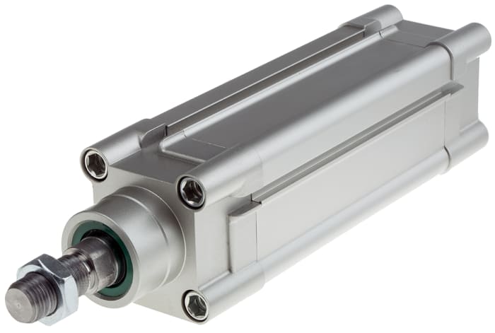 RS PRO Pneumatic Piston Rod Cylinder - 50mm Bore, 100mm Stroke, CDEM Series, Double Acting