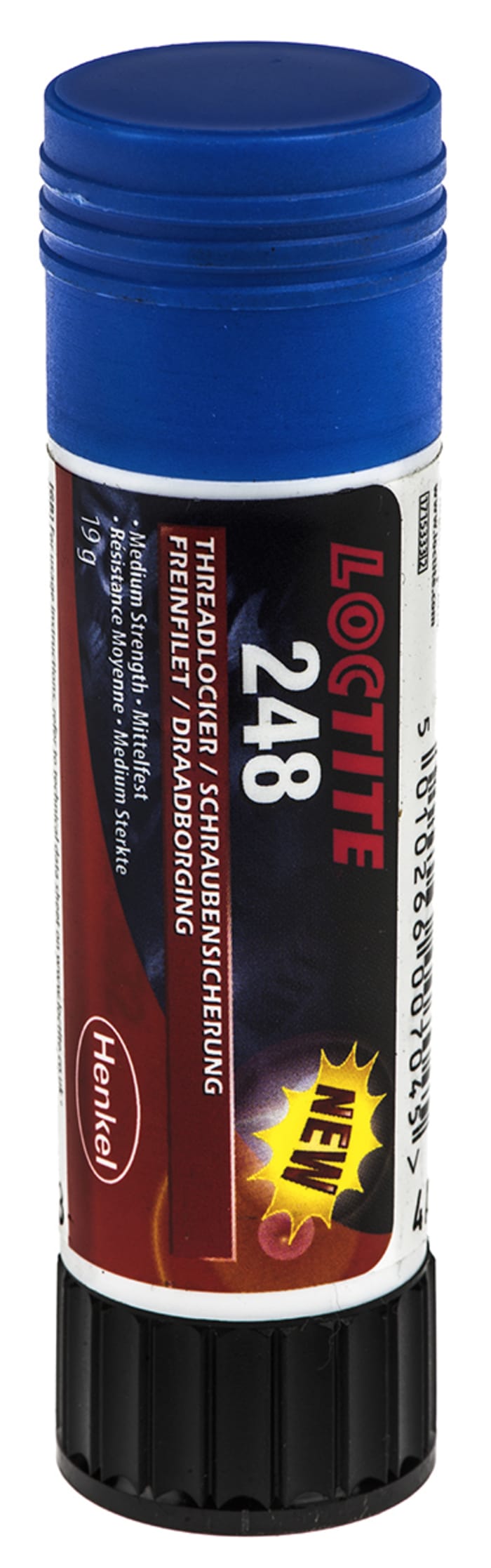 Loctite 248 Mavi Boru ve Dişli Sızdırmazlık Ürünleri, Katı 19 g Çubuk, Diş Tutma Uygulamaları İçin