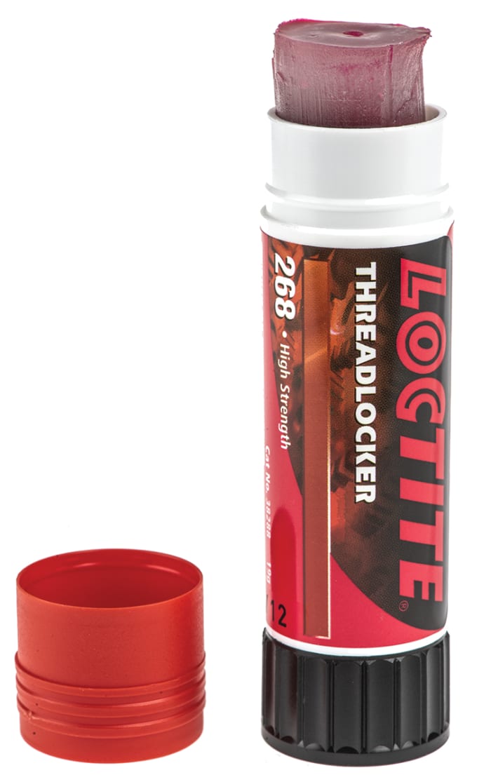 LOCTITE® 268 Loctite Loctite Loctite 268 Red Threadlocking Adhesive, 19 g, 72 h Cure Time