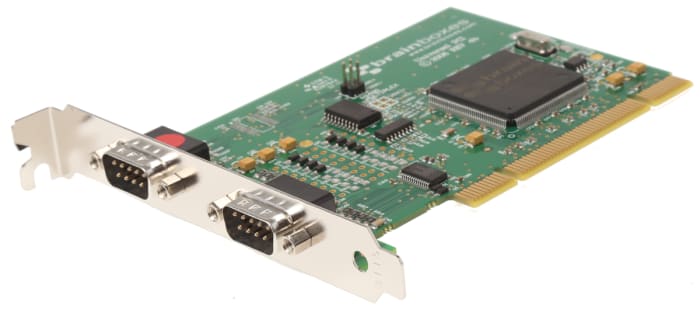 Serial Card, typ sběrnice: PCI Sériové 2portová, připojovací port RS232, RS422, RS485 921.6kbit/s Brainboxes