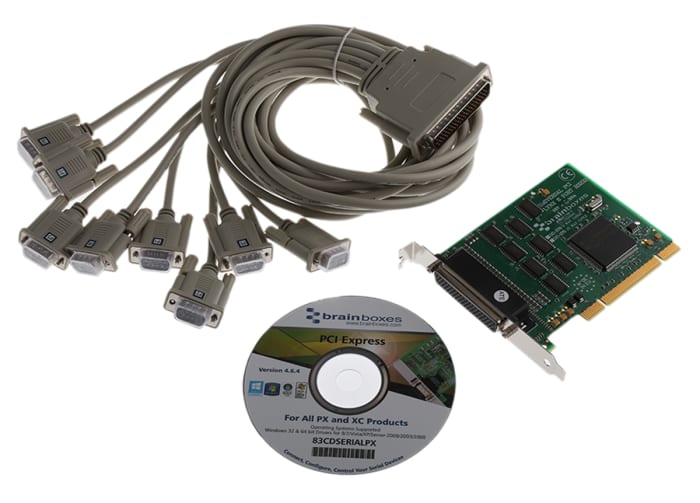 Brainboxes 8 Port PCI RS232 Serial Card