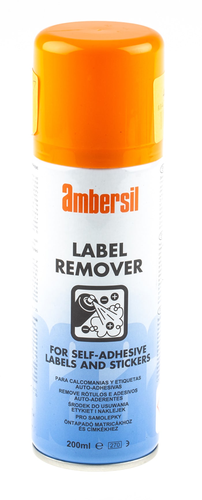 200 ml Aerosol Label Removers, Removes Labels