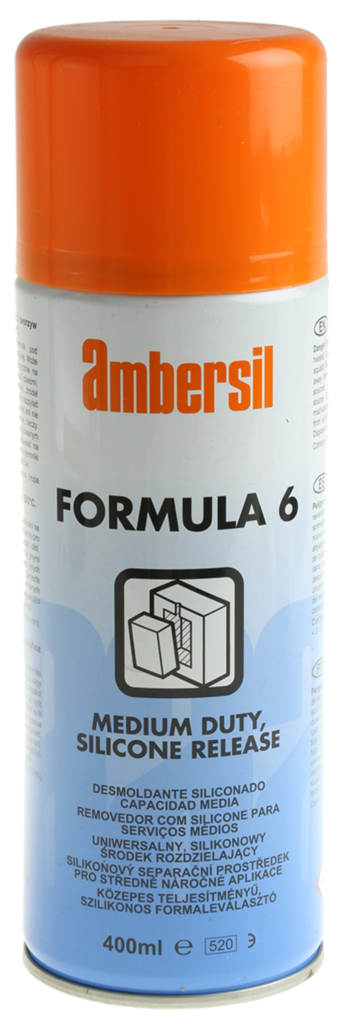Agent de démoulage Ambersil 400 ml, Silicone