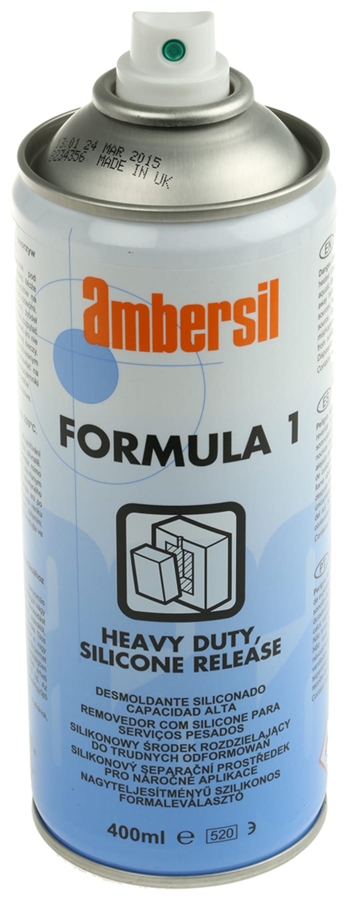 Agent de démoulage Ambersil 400 ml, Silicone