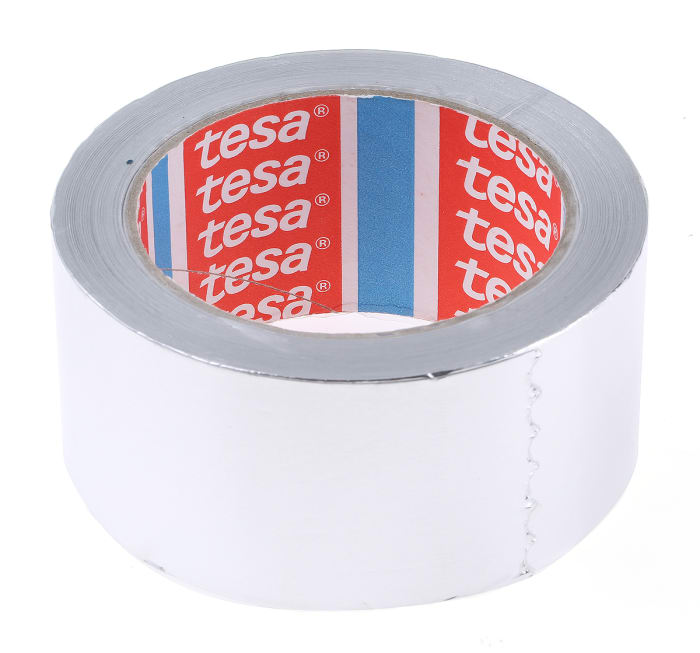 Ruban aluminium Tesa, longueur 25m x 50mm 50565