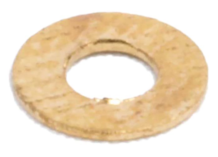 RS PRO Brass Plain Form A Washers, M2, DIN 125A