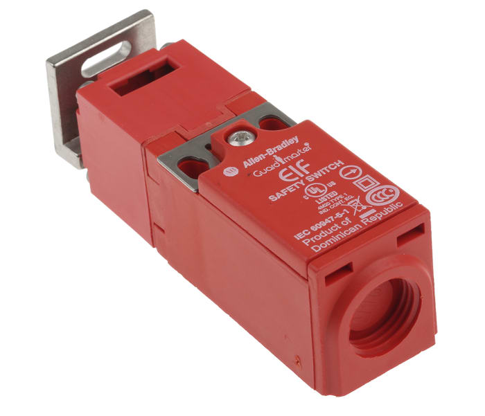 Allen Bradley Guardmaster 440K Safety Interlock Switch, 1NC/1NO, Keyed Actuator Included, Glass Filled PBT